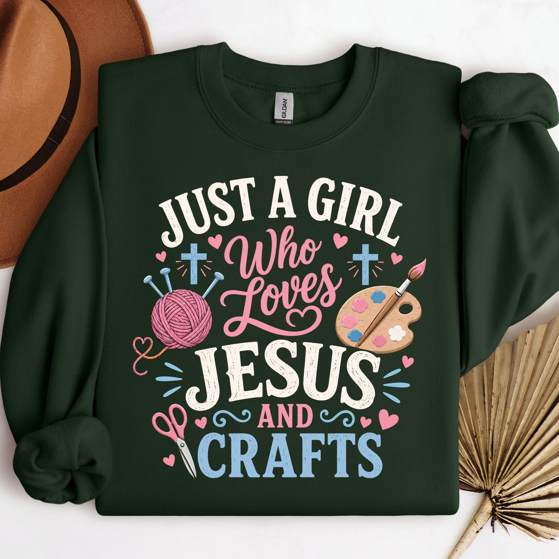 Just A Girl Who Loves Jesus And Crafts 01