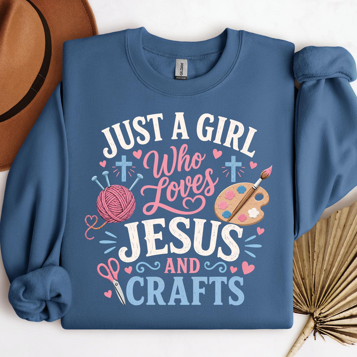 Just A Girl Who Loves Jesus And Crafts 01