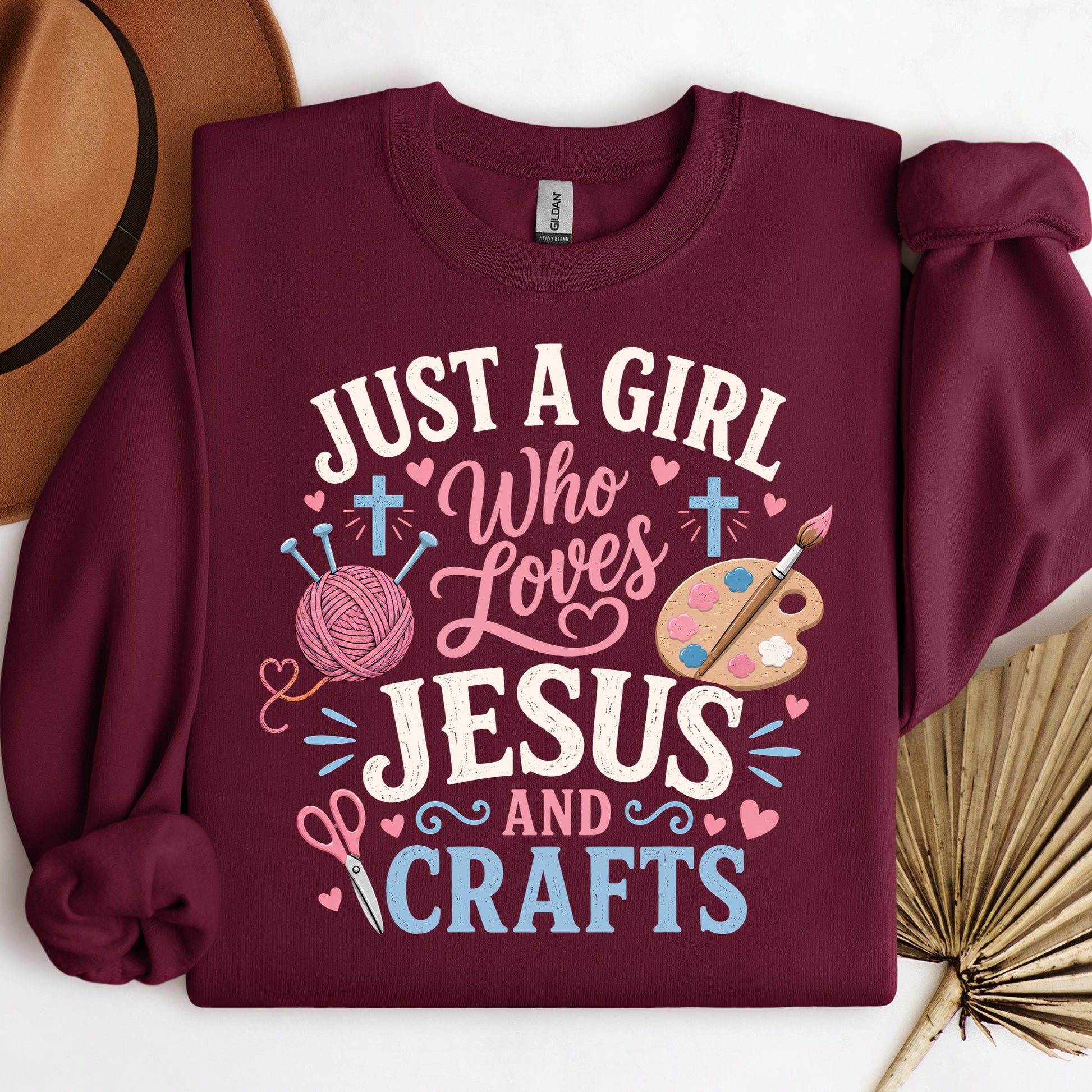 Just A Girl Who Loves Jesus And Crafts 01
