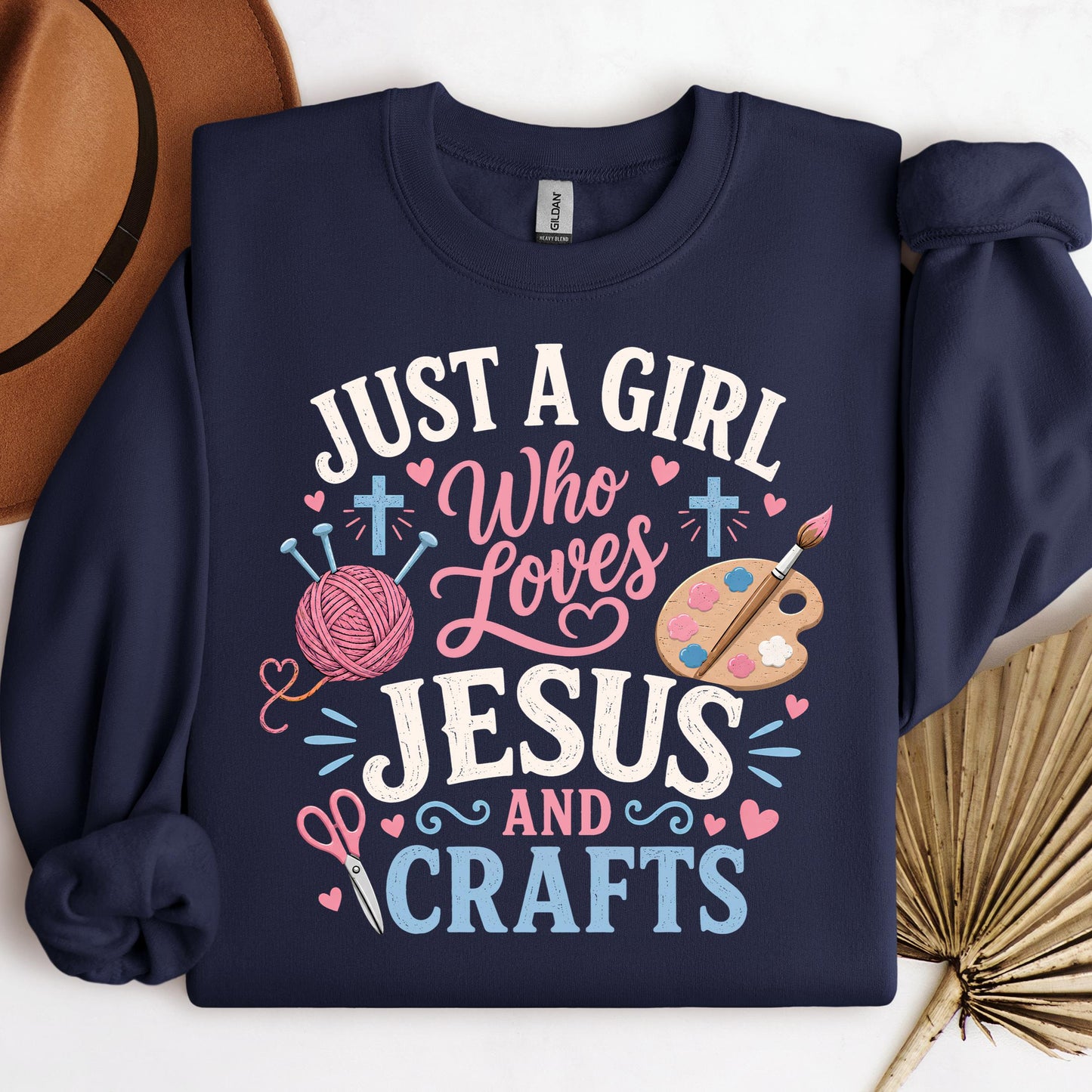 Just A Girl Who Loves Jesus And Crafts 01