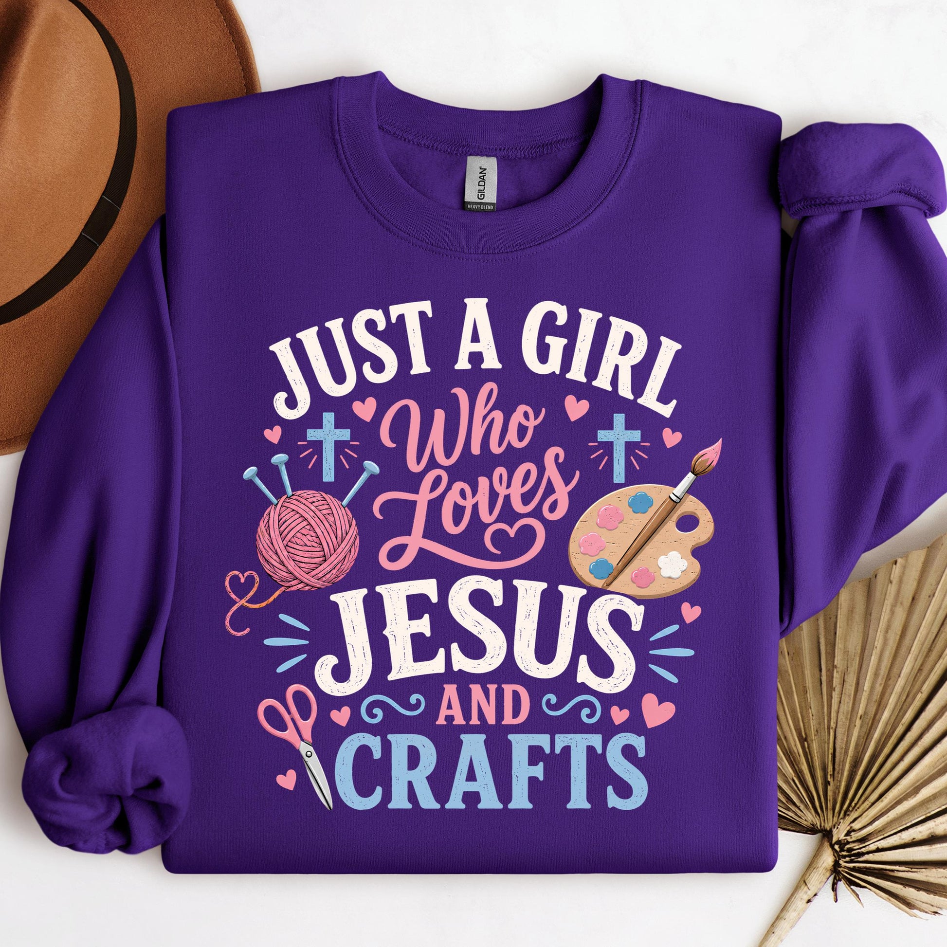 Just A Girl Who Loves Jesus And Crafts 01