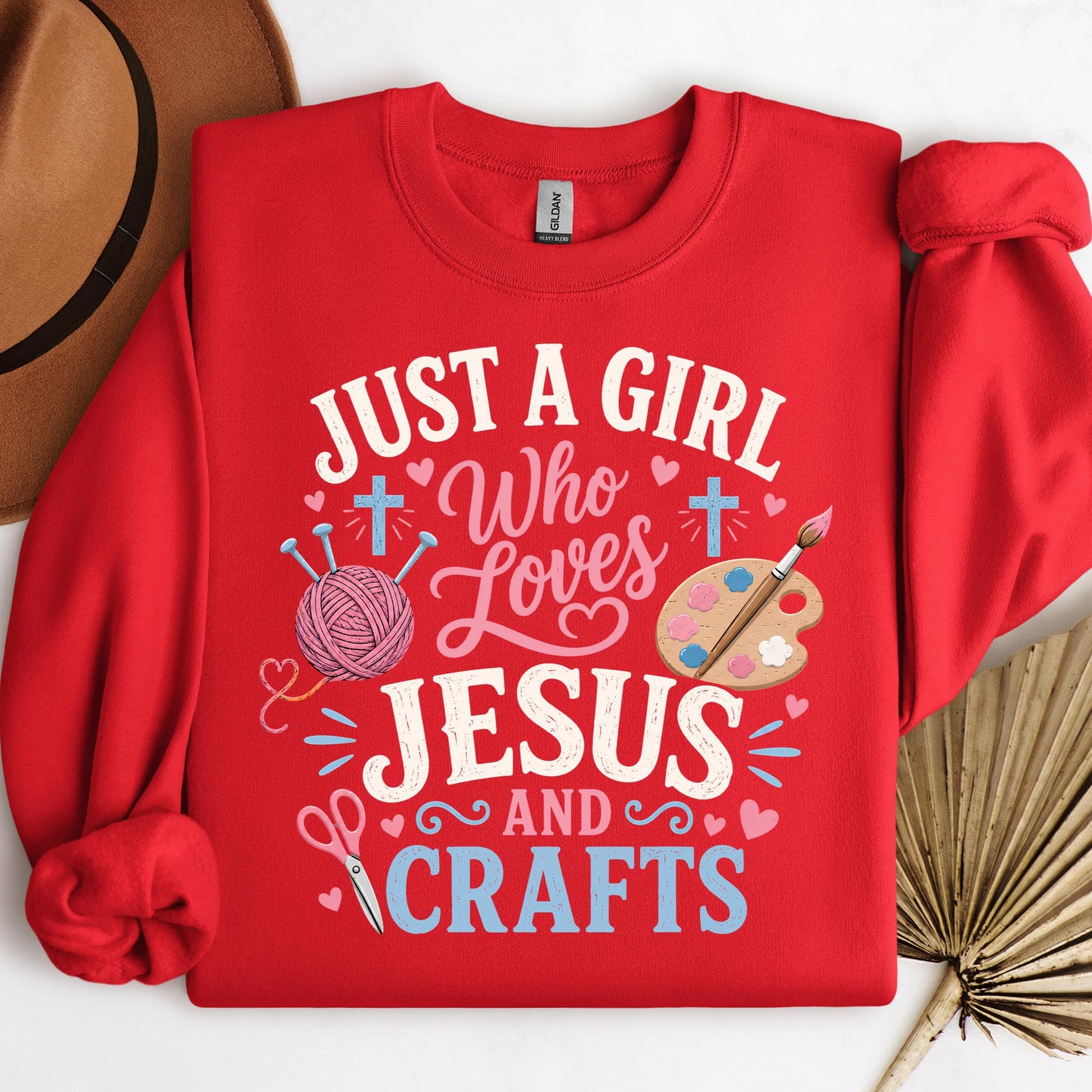 Just A Girl Who Loves Jesus And Crafts 01