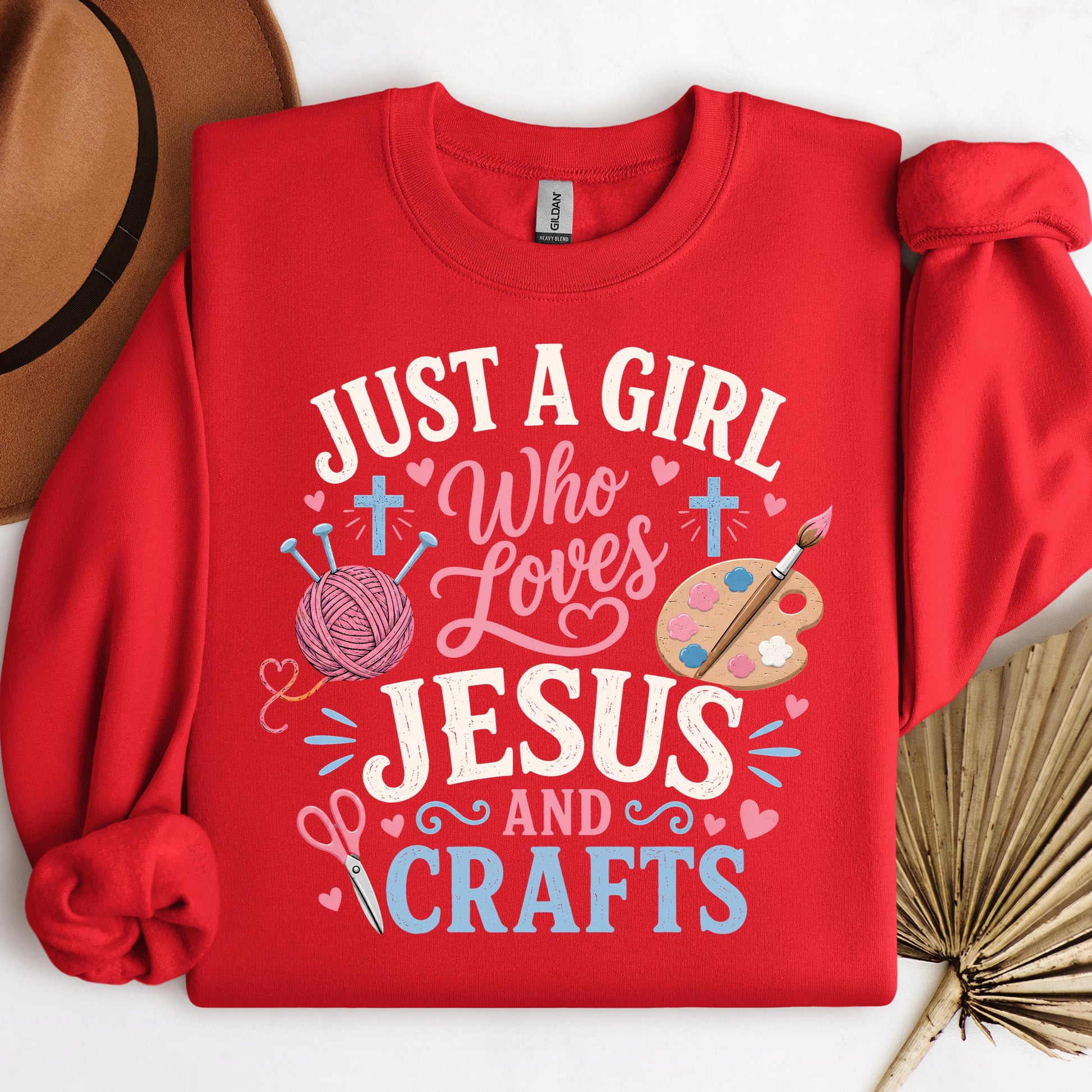 Just A Girl Who Loves Jesus And Crafts 01