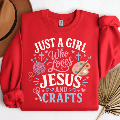 Just A Girl Who Loves Jesus And Crafts 01