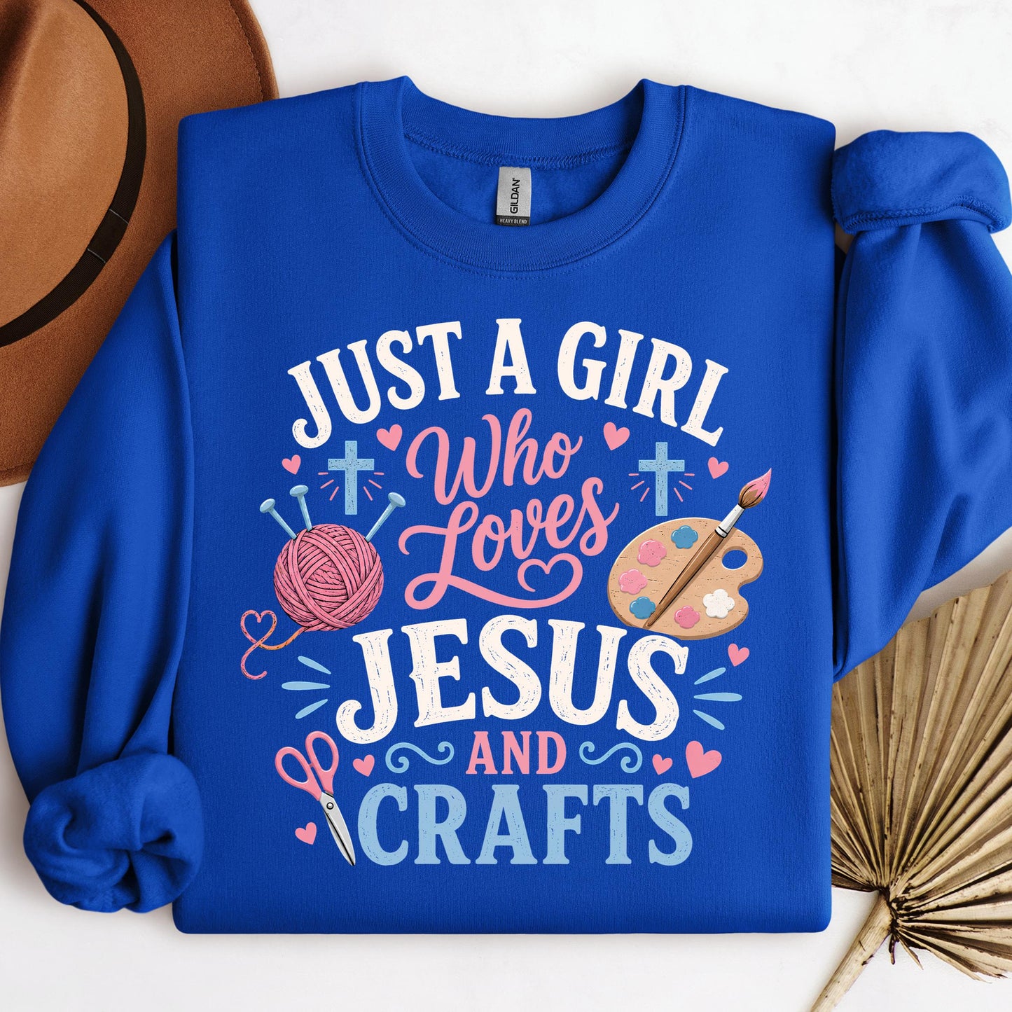 Just A Girl Who Loves Jesus And Crafts 01