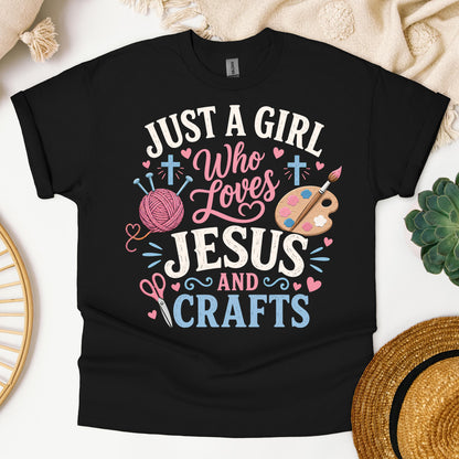 Just A Girl Who Loves Jesus And Crafts 01