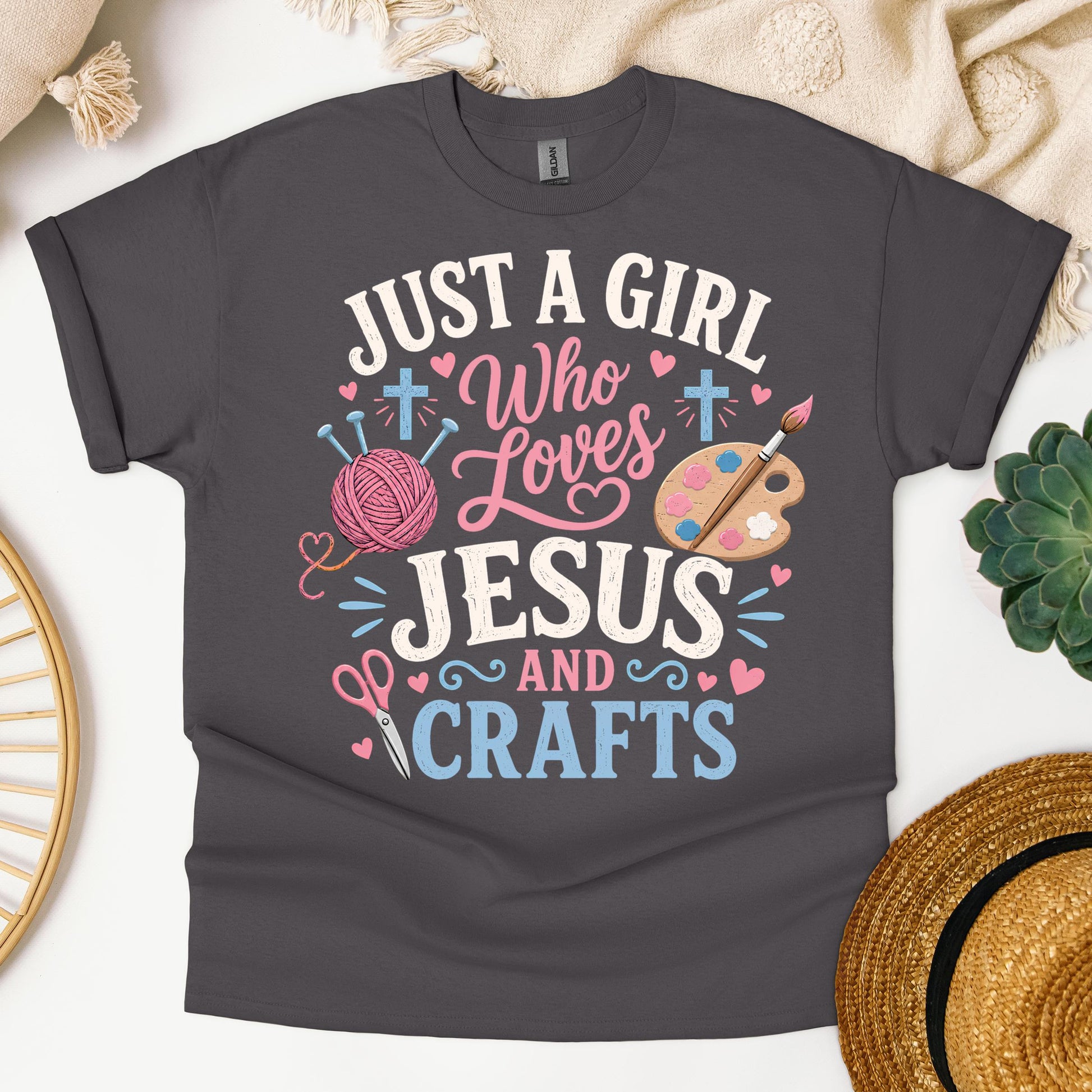 Just A Girl Who Loves Jesus And Crafts 01