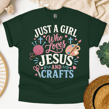 Just A Girl Who Loves Jesus And Crafts 01