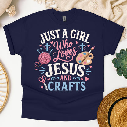 Just A Girl Who Loves Jesus And Crafts 01