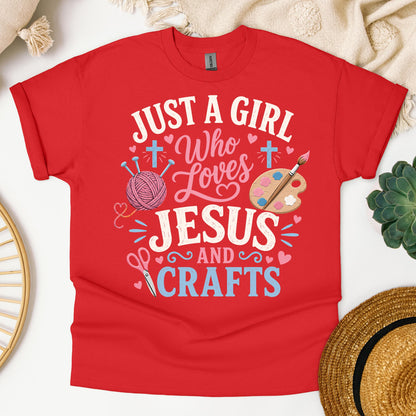 Just A Girl Who Loves Jesus And Crafts 01