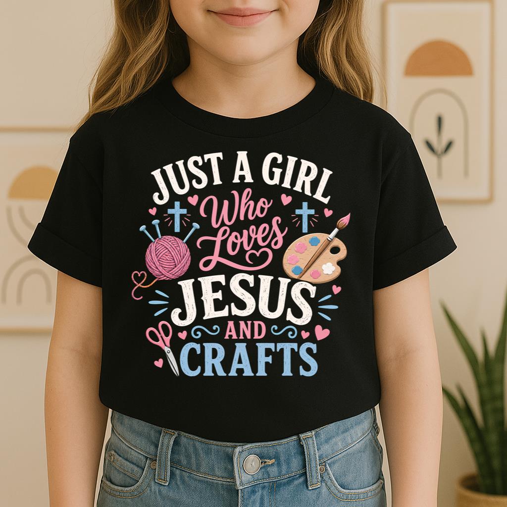 Just A Girl Who Loves Jesus And Crafts 01