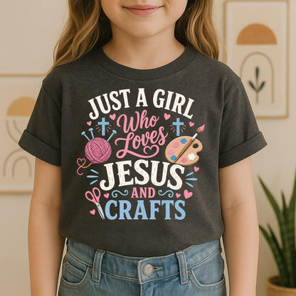 Just A Girl Who Loves Jesus And Crafts 01