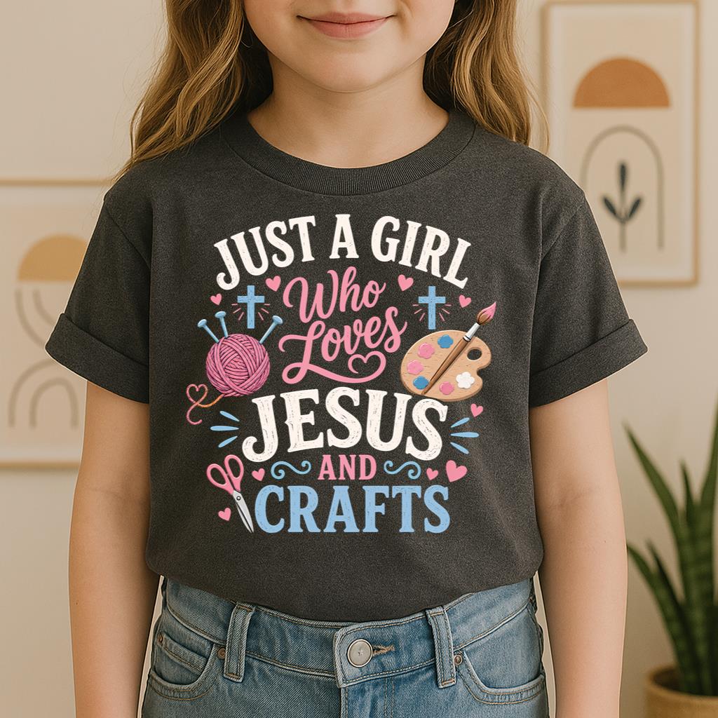 Just A Girl Who Loves Jesus And Crafts 01