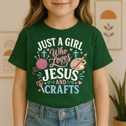 Just A Girl Who Loves Jesus And Crafts 01