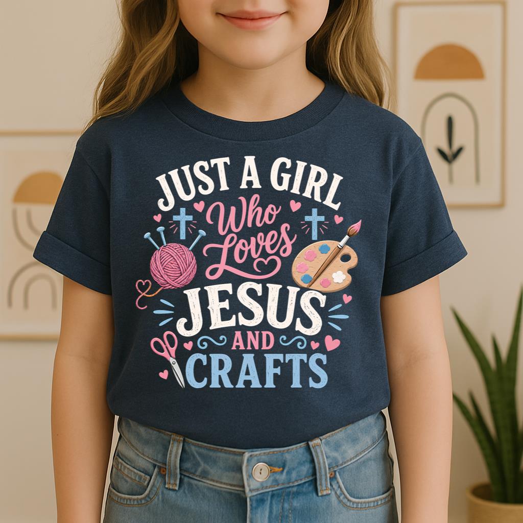 Just A Girl Who Loves Jesus And Crafts 01