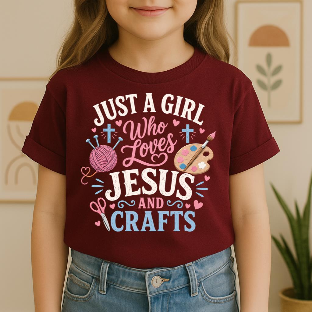 Just A Girl Who Loves Jesus And Crafts 01