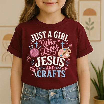 Just A Girl Who Loves Jesus And Crafts 01