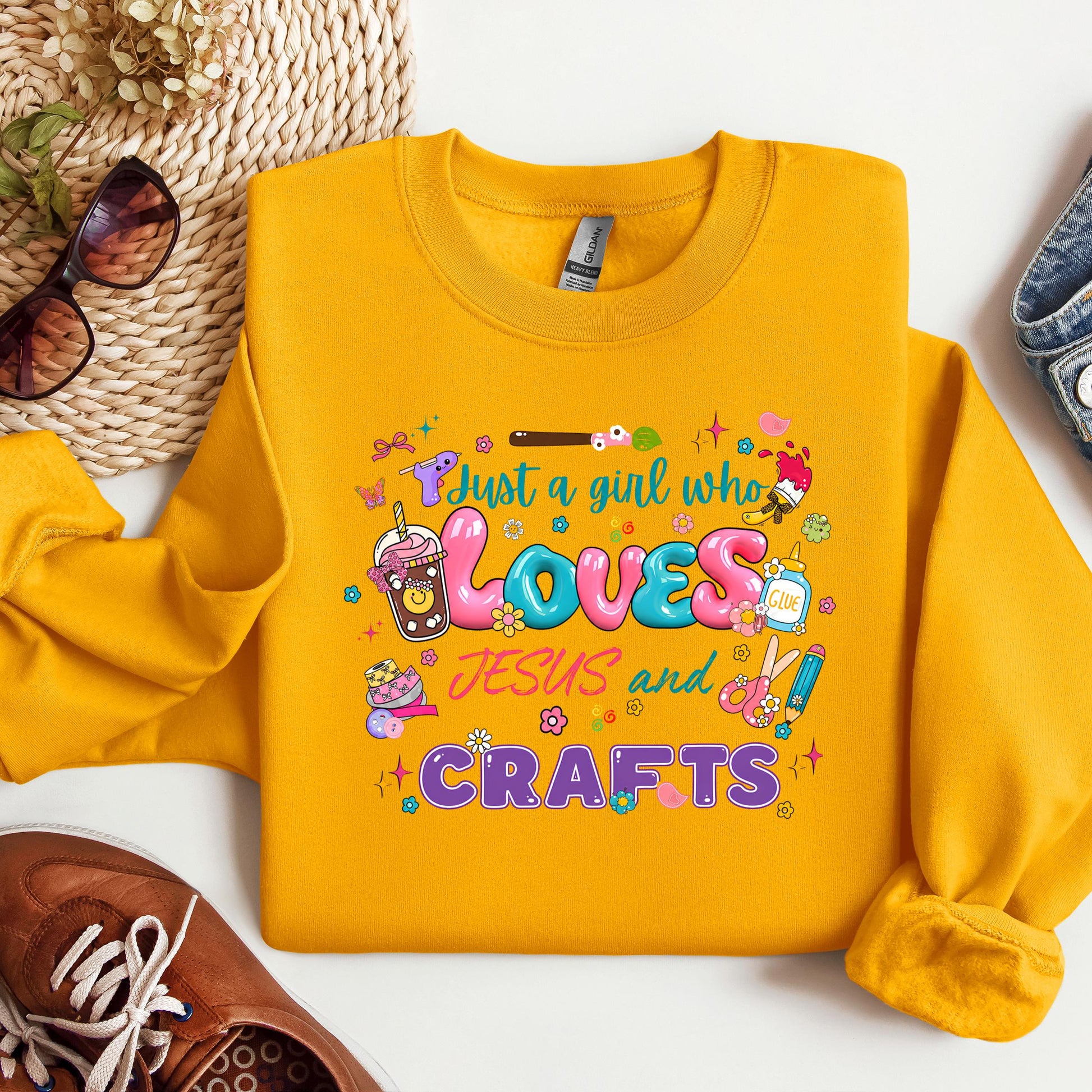 Just A Girl Who Loves Jesus And Crafts 02