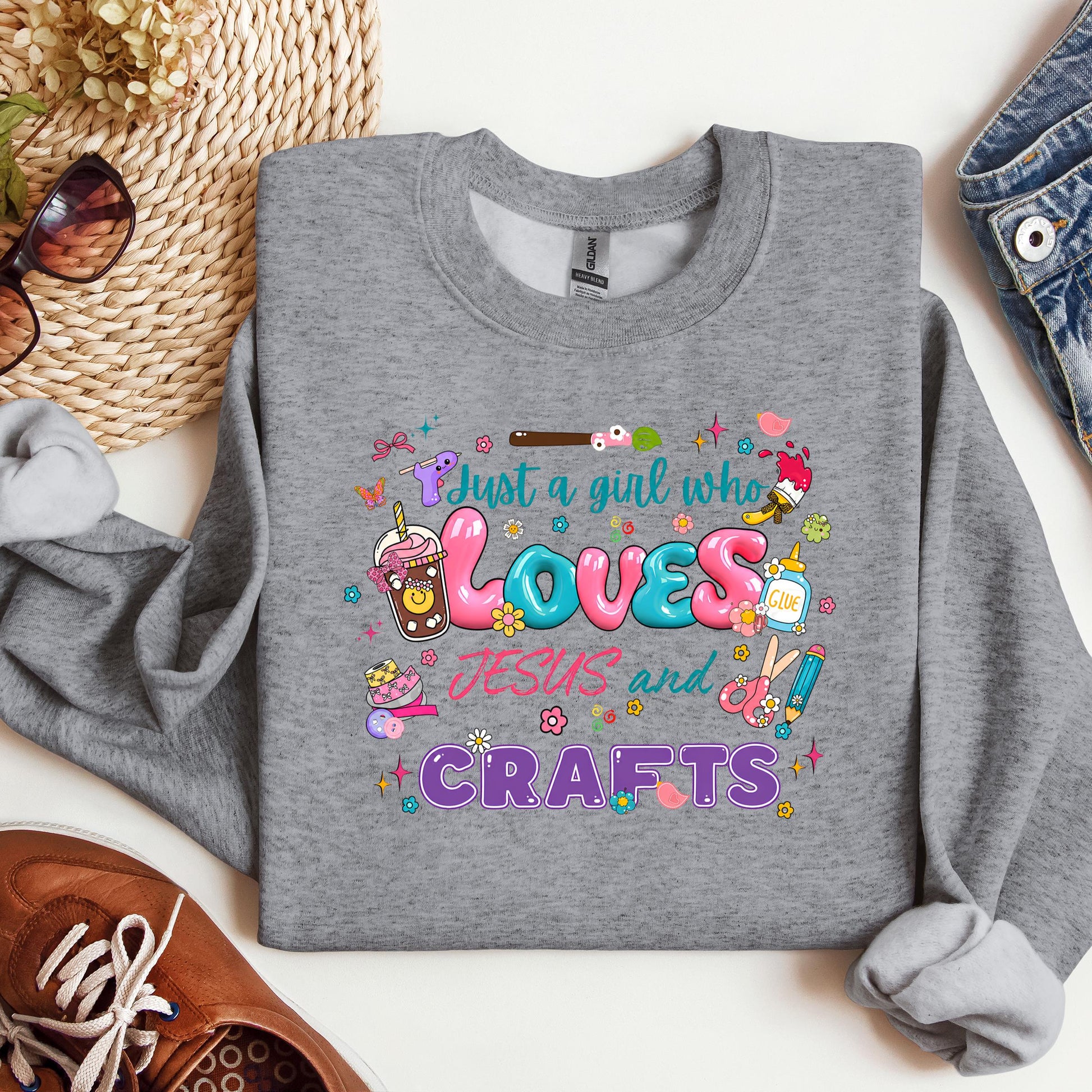 Just A Girl Who Loves Jesus And Crafts 02