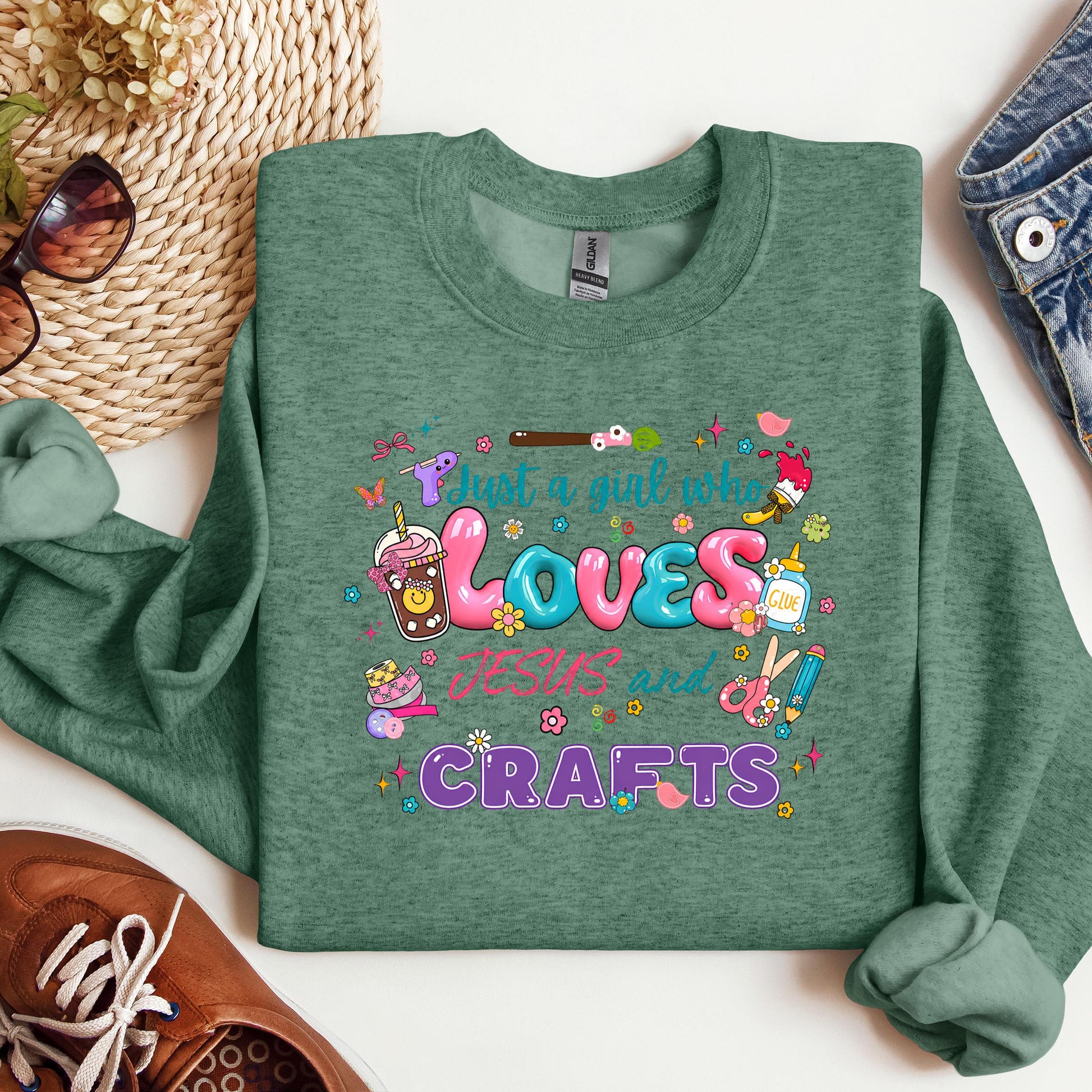 Just A Girl Who Loves Jesus And Crafts 02