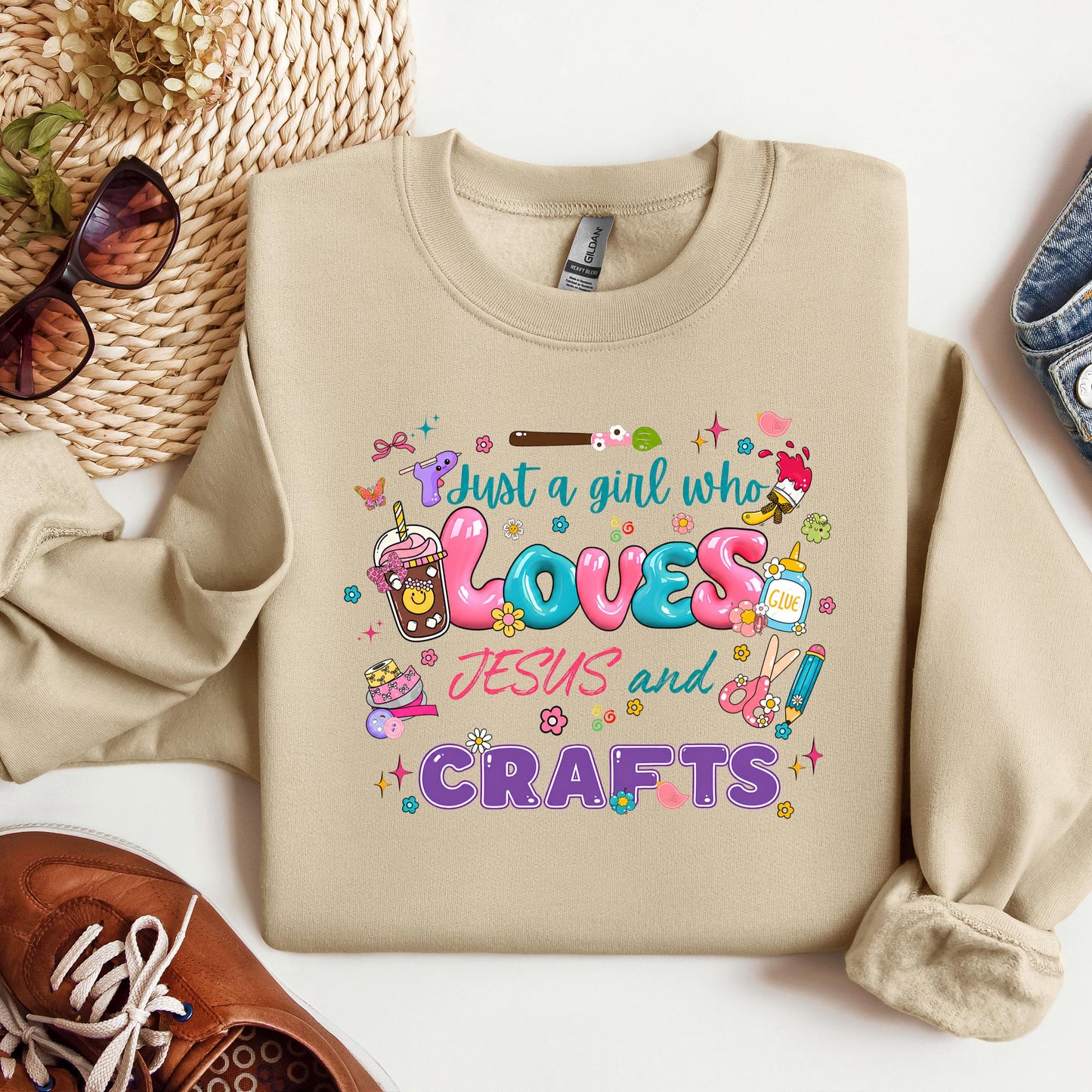Just A Girl Who Loves Jesus And Crafts 02