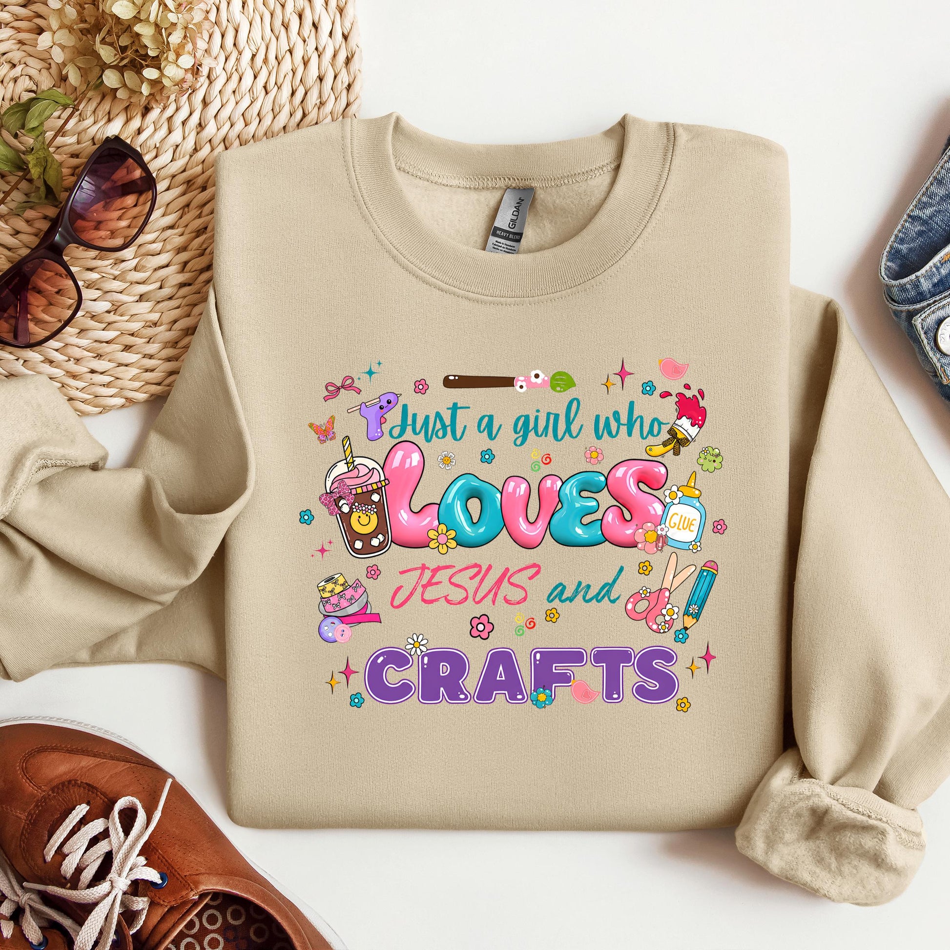 Just A Girl Who Loves Jesus And Crafts 02