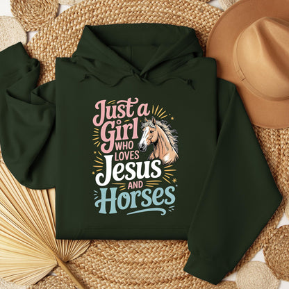 Just A Girl Who Loves Jesus And Horses