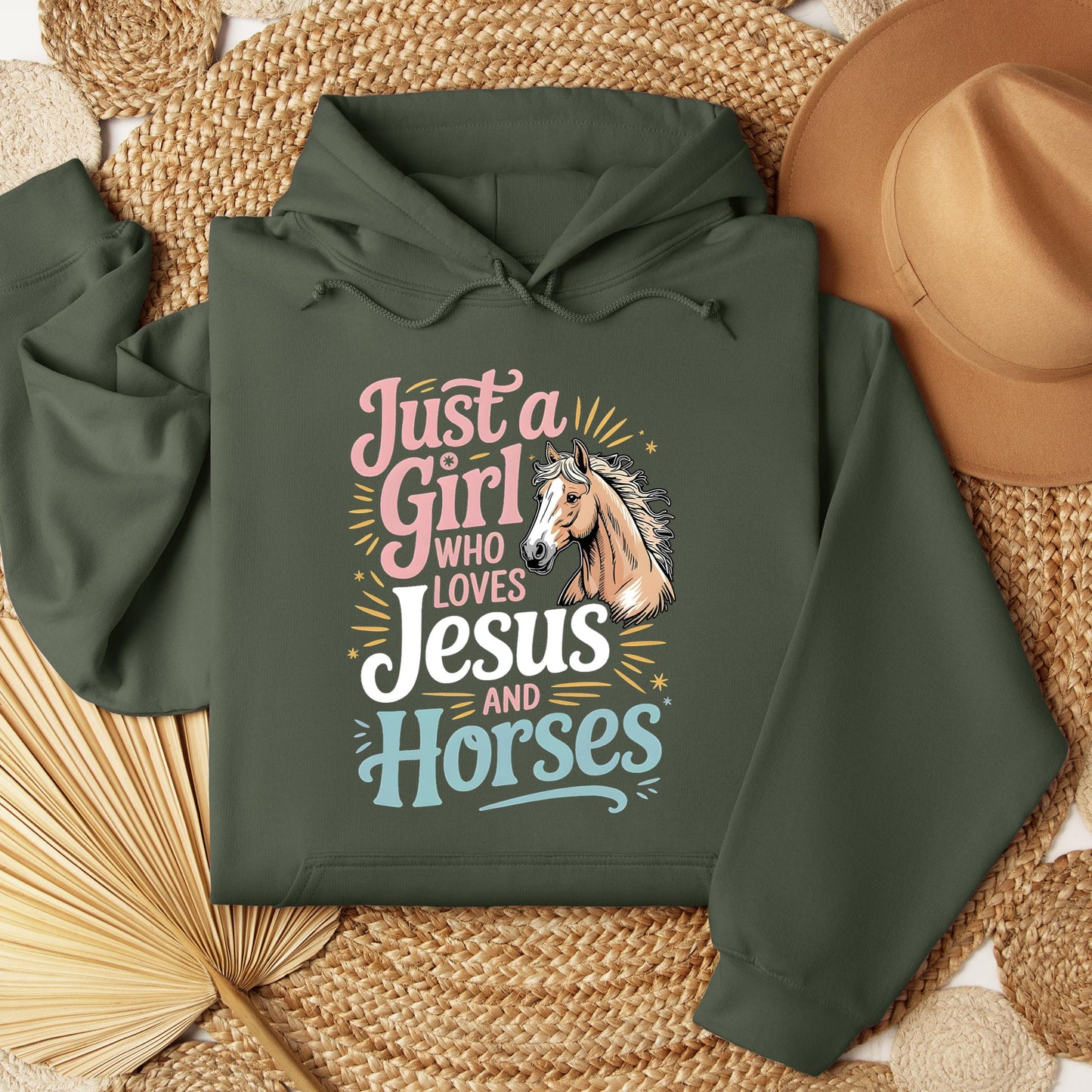 Just A Girl Who Loves Jesus And Horses