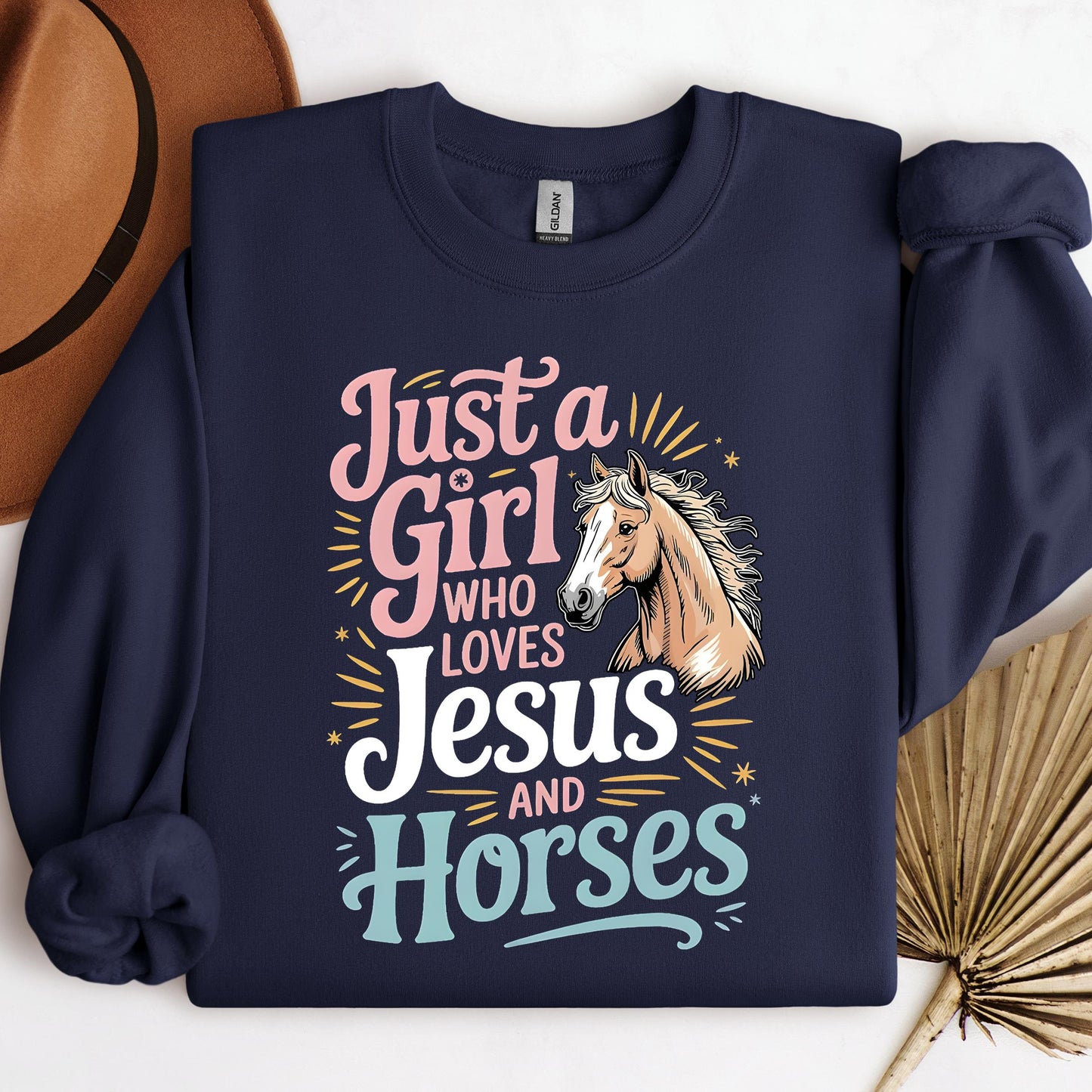 Just A Girl Who Loves Jesus And Horses
