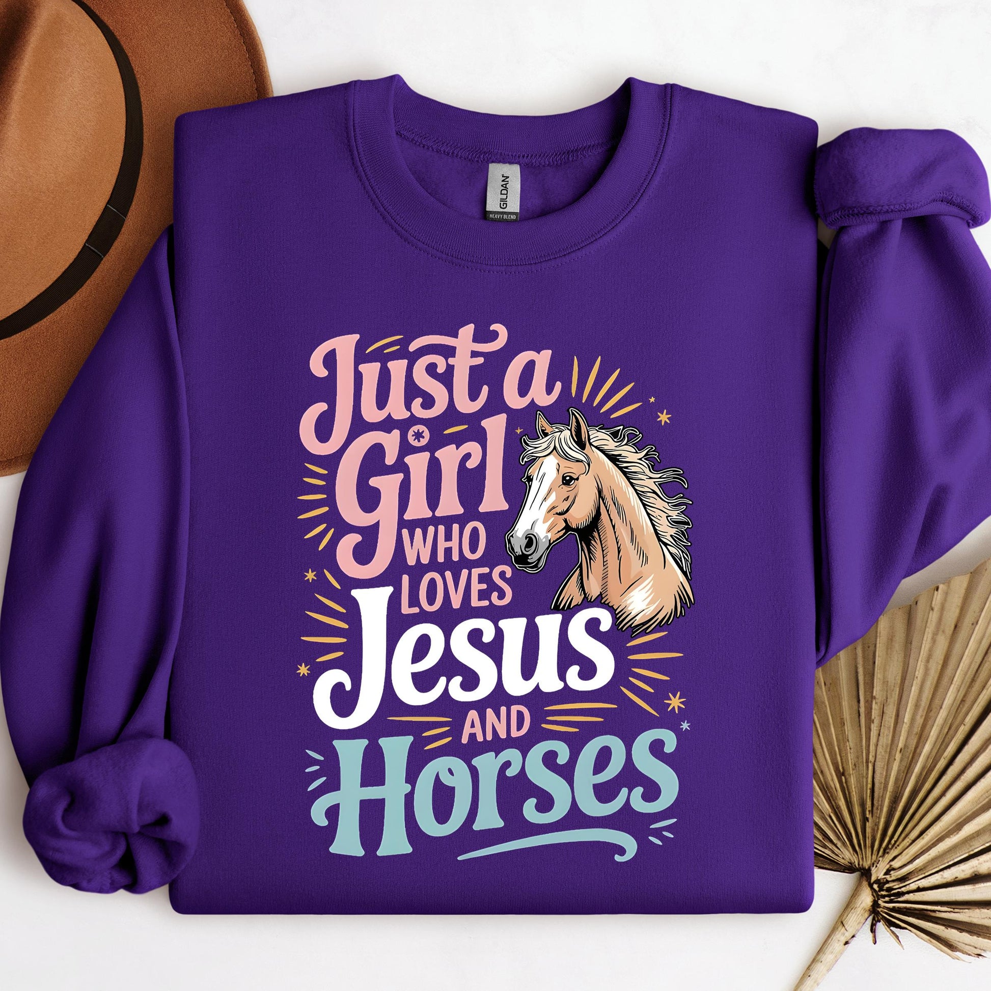 Just A Girl Who Loves Jesus And Horses