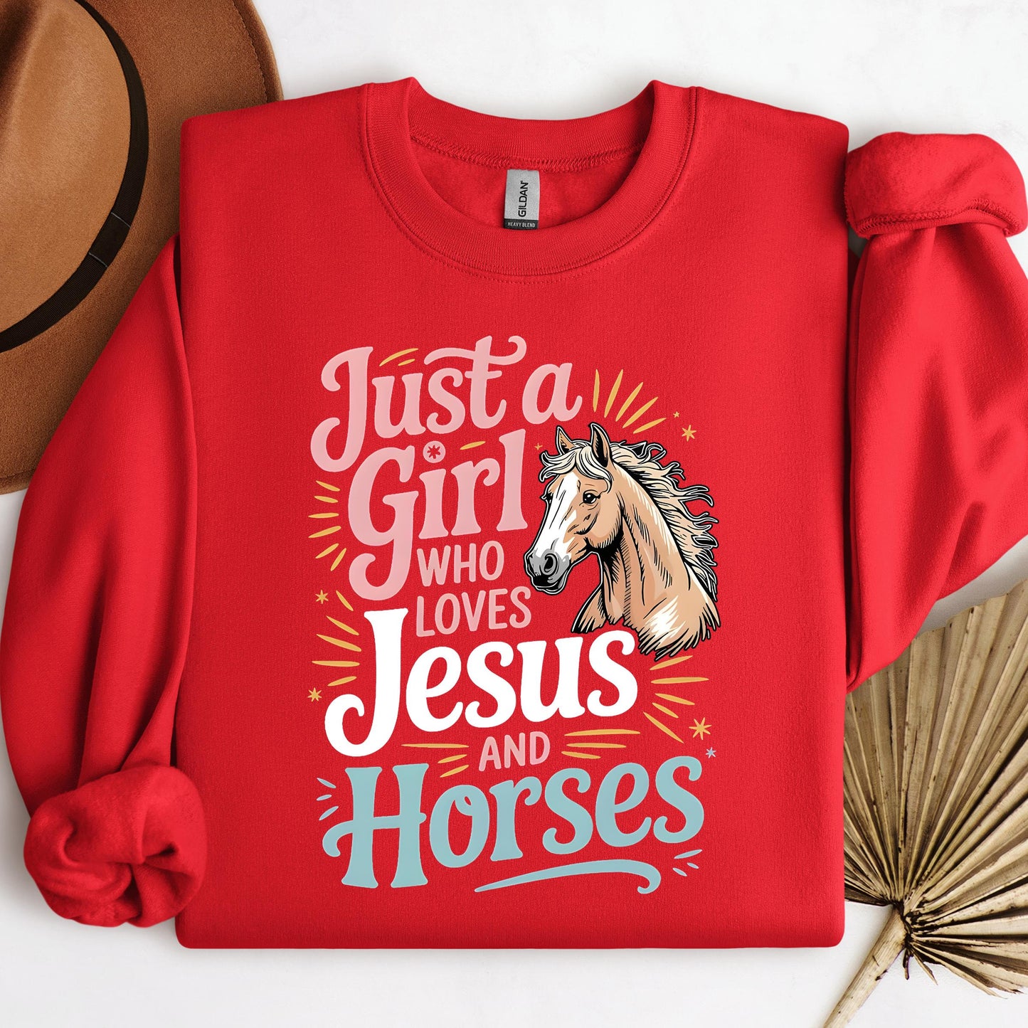 Just A Girl Who Loves Jesus And Horses