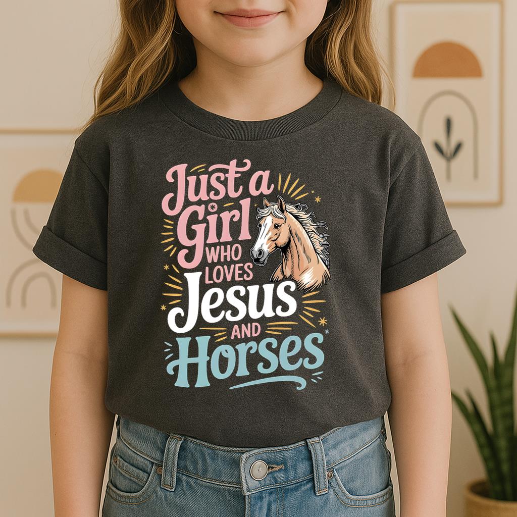 Just A Girl Who Loves Jesus And Horses