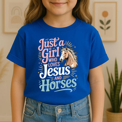 Just A Girl Who Loves Jesus And Horses