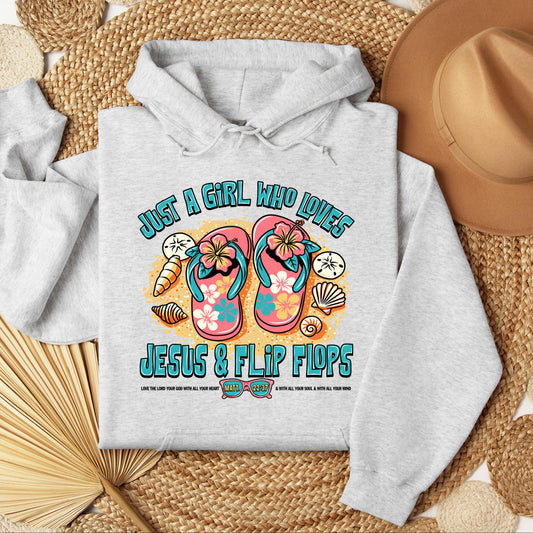 Just A Girl Who Loves Jesus & Flip Flops 01