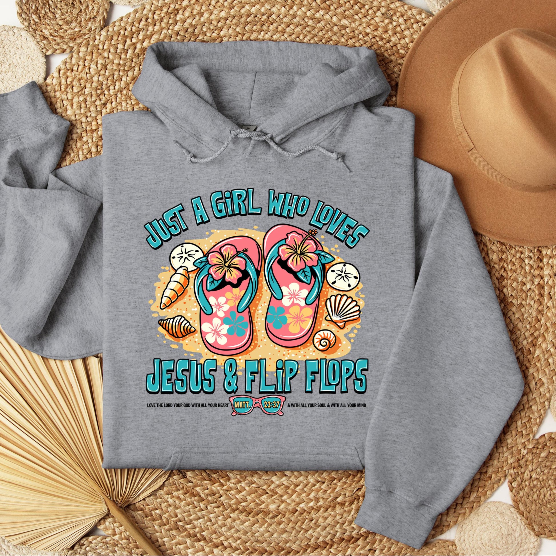 Just A Girl Who Loves Jesus & Flip Flops 01
