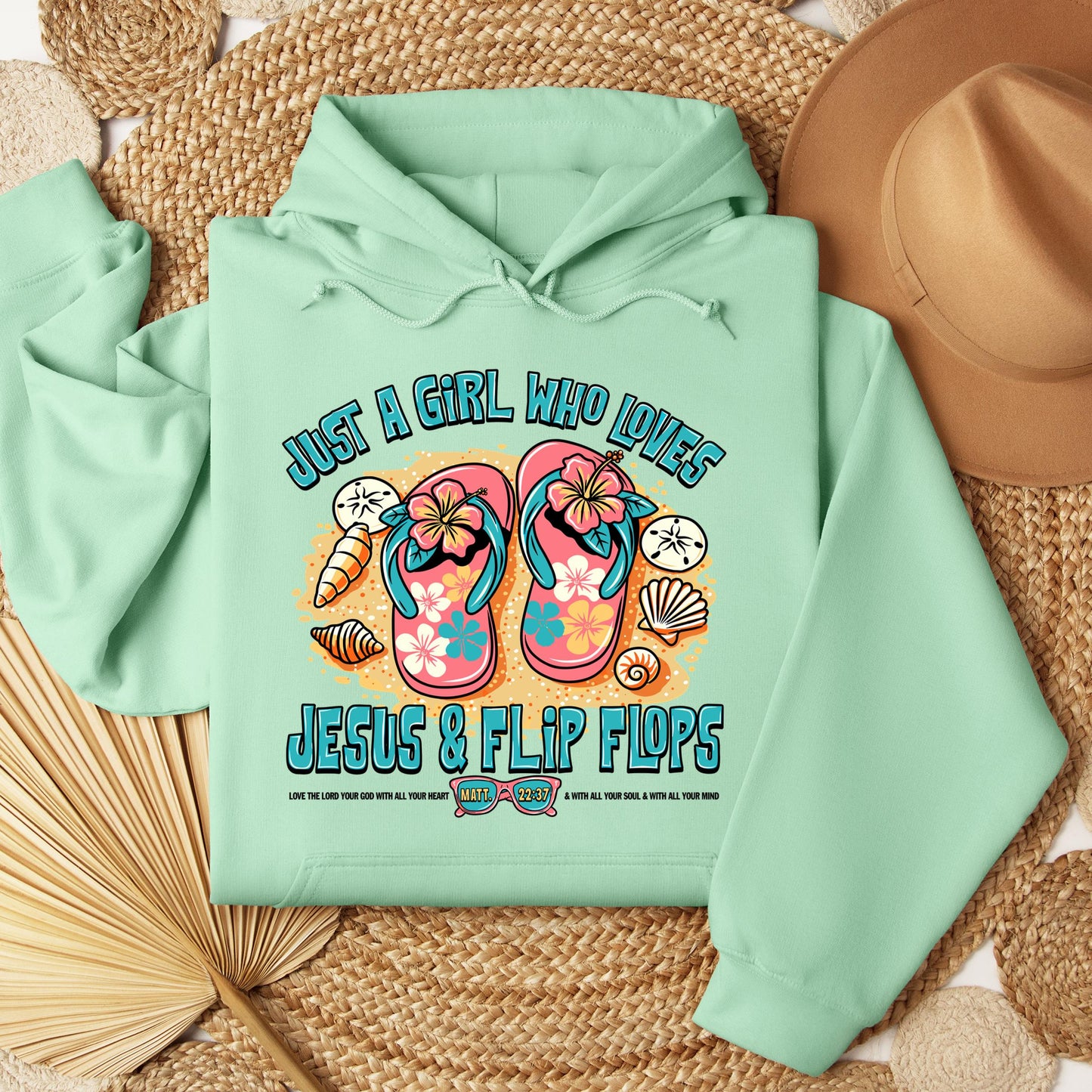 Just A Girl Who Loves Jesus & Flip Flops 01