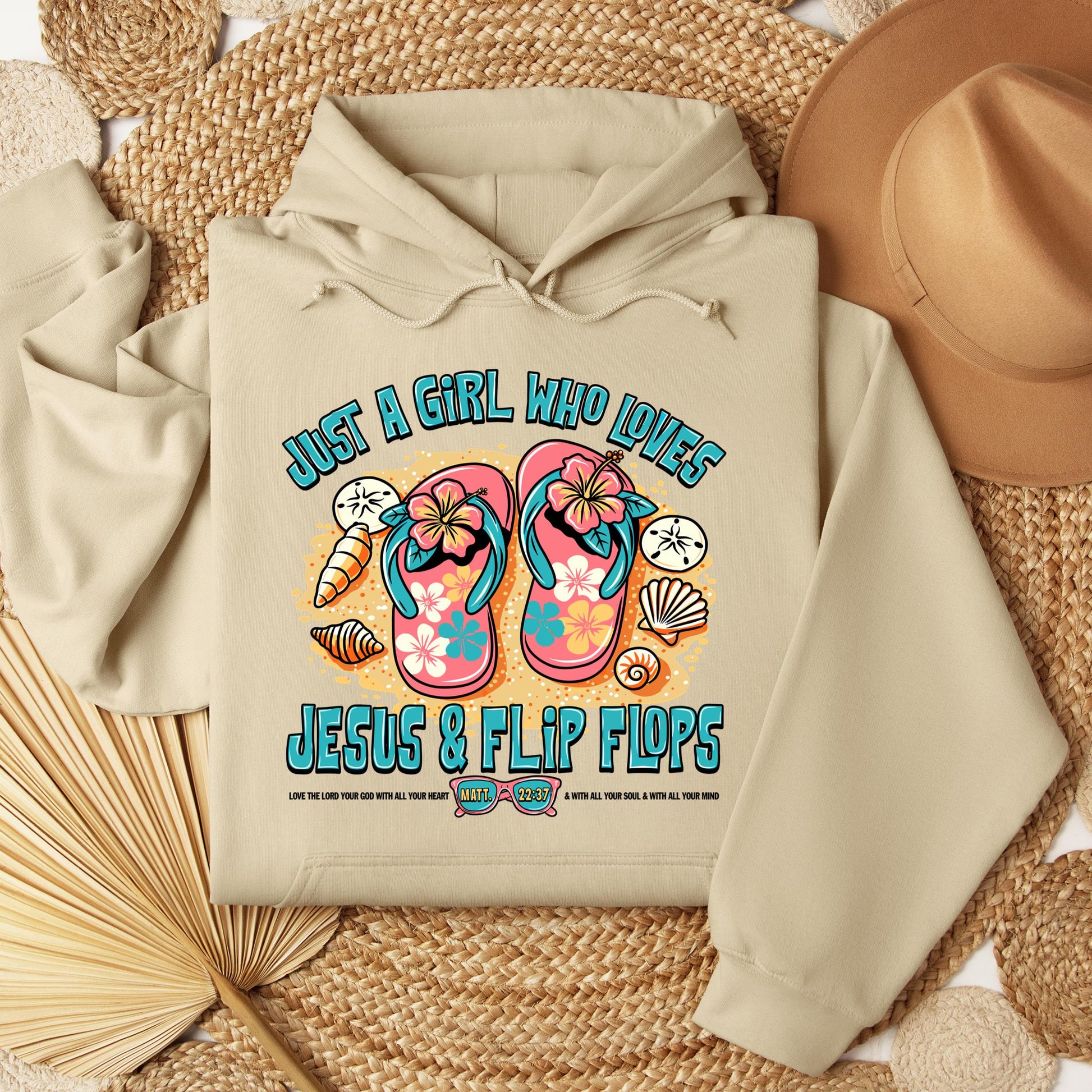 Just A Girl Who Loves Jesus & Flip Flops 01