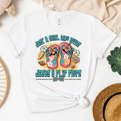 Just A Girl Who Loves Jesus & Flip Flops 01