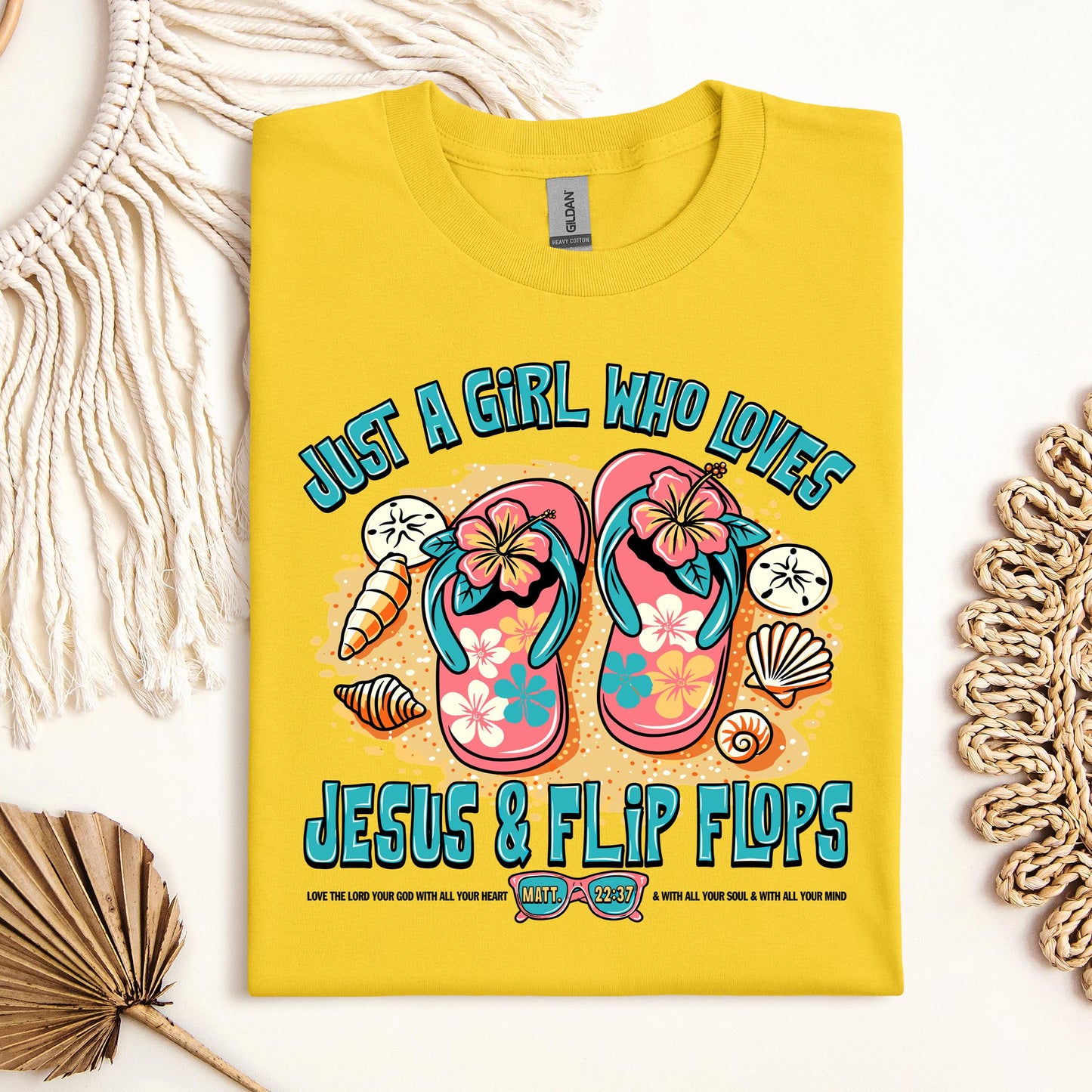Just A Girl Who Loves Jesus & Flip Flops 01