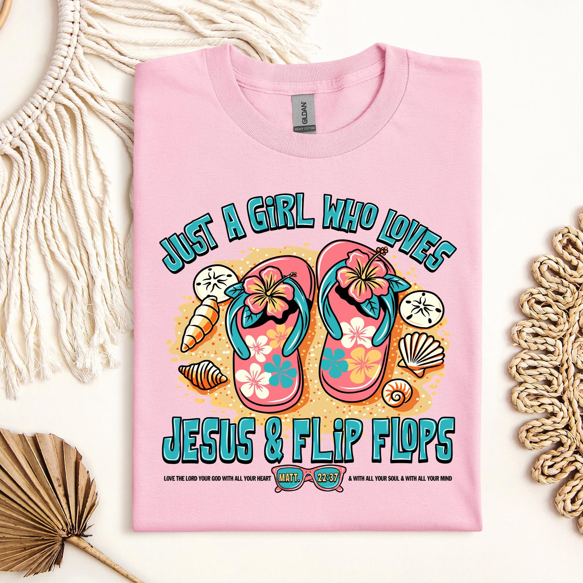 Just A Girl Who Loves Jesus & Flip Flops 01