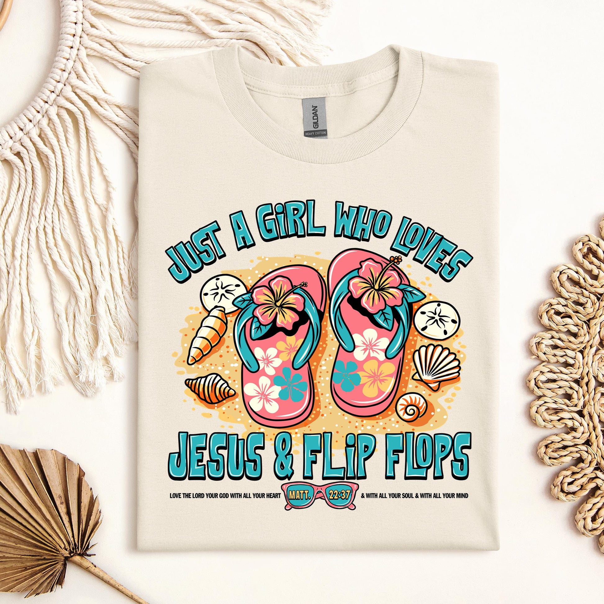 Just A Girl Who Loves Jesus & Flip Flops 01