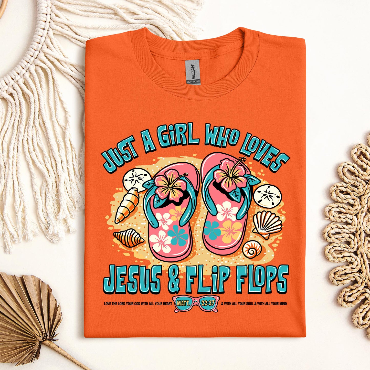 Just A Girl Who Loves Jesus & Flip Flops 01