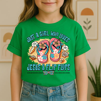 Just A Girl Who Loves Jesus & Flip Flops 01