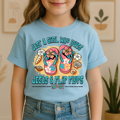 Just A Girl Who Loves Jesus & Flip Flops 01