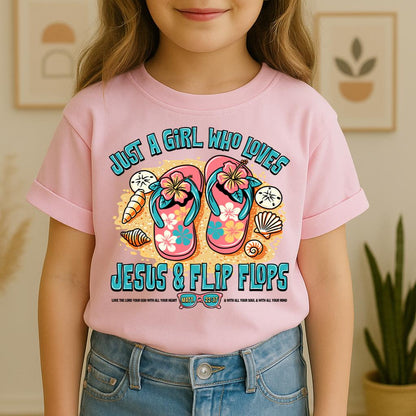 Just A Girl Who Loves Jesus & Flip Flops 01