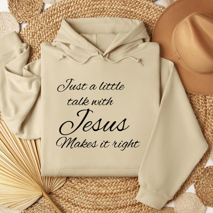 Just A Little Talk With Jesus Makes It Right