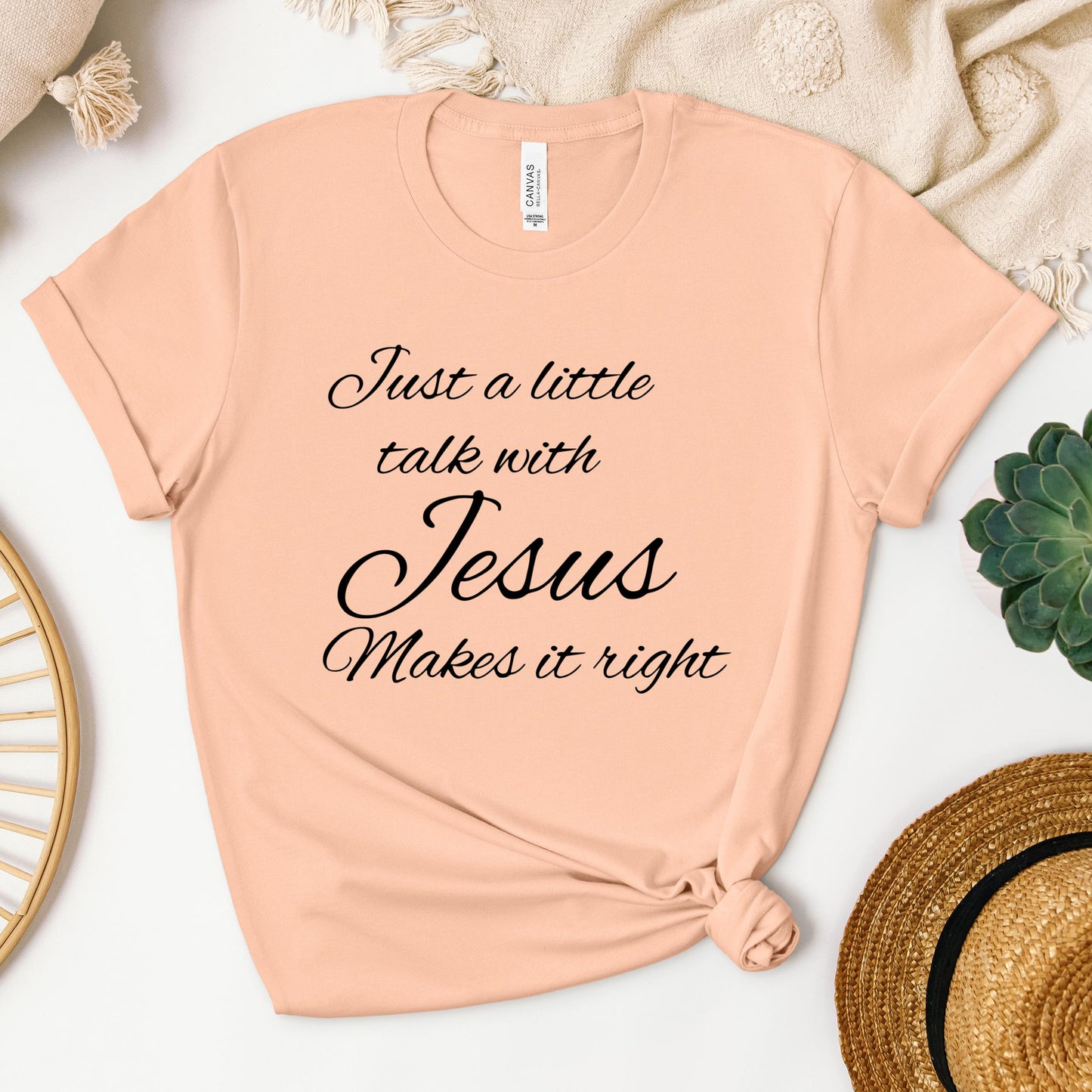 Just A Little Talk With Jesus Makes It Right
