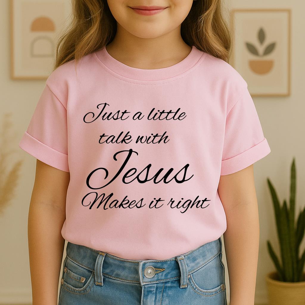 Just A Little Talk With Jesus Makes It Right