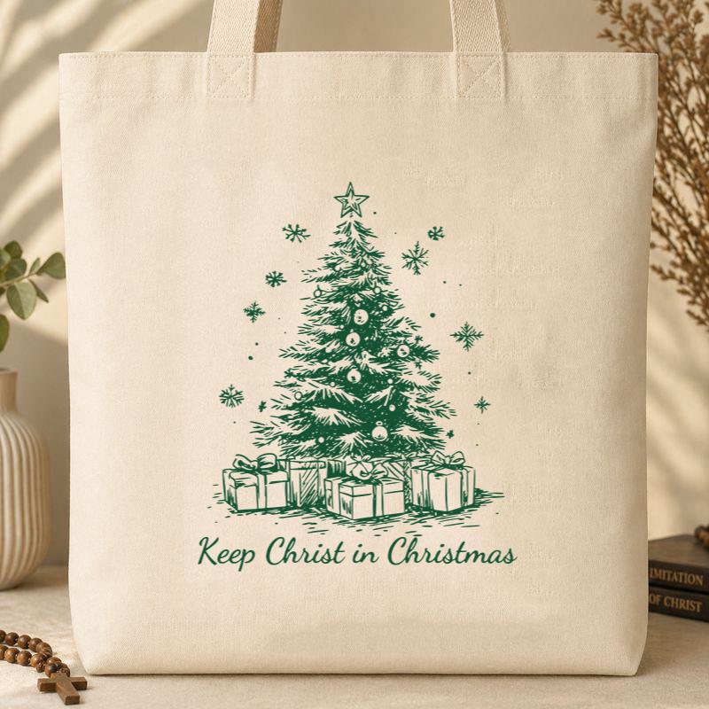 Keep Christ In Christmas 02 Tote Bag