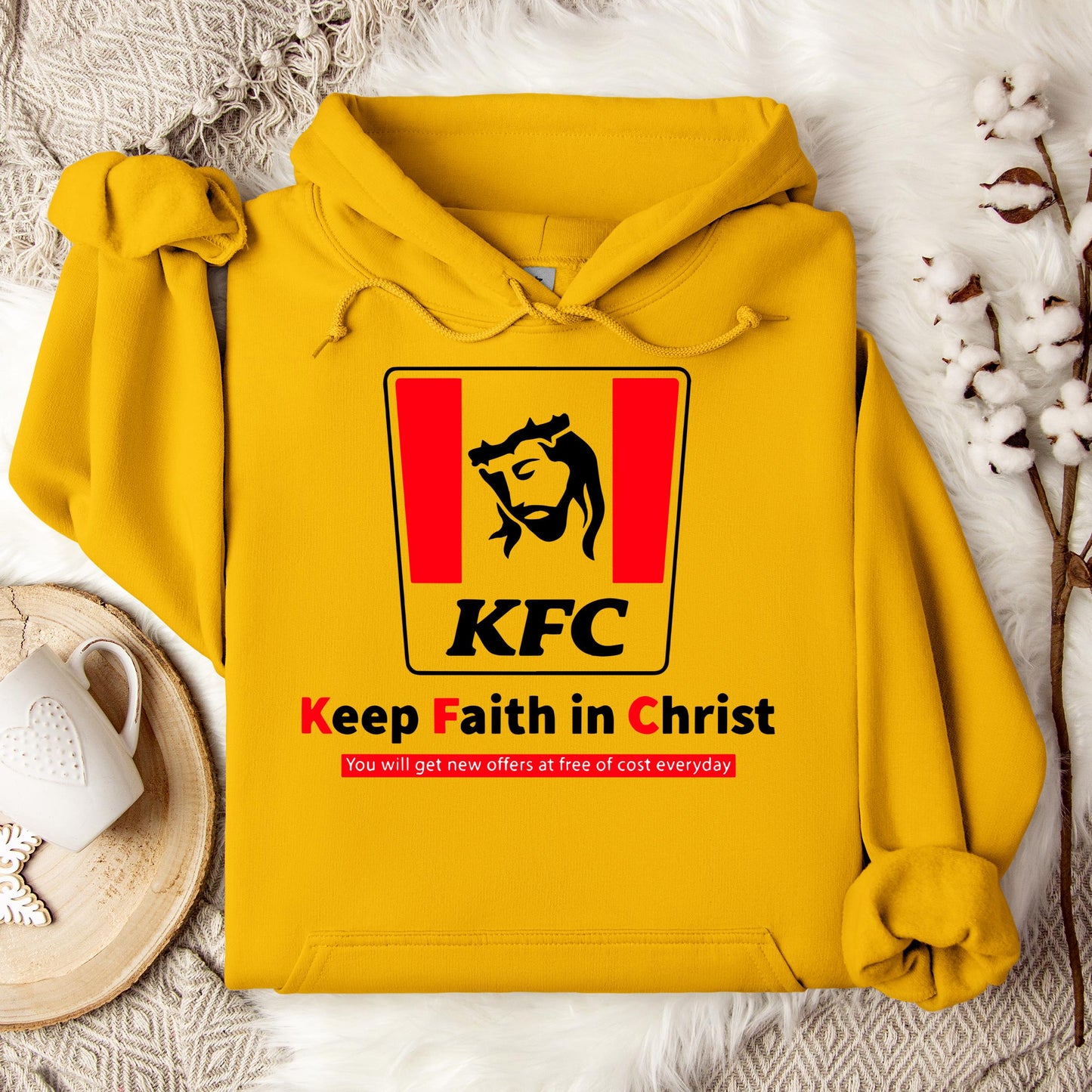 Keep Faith In Christ Hoodie